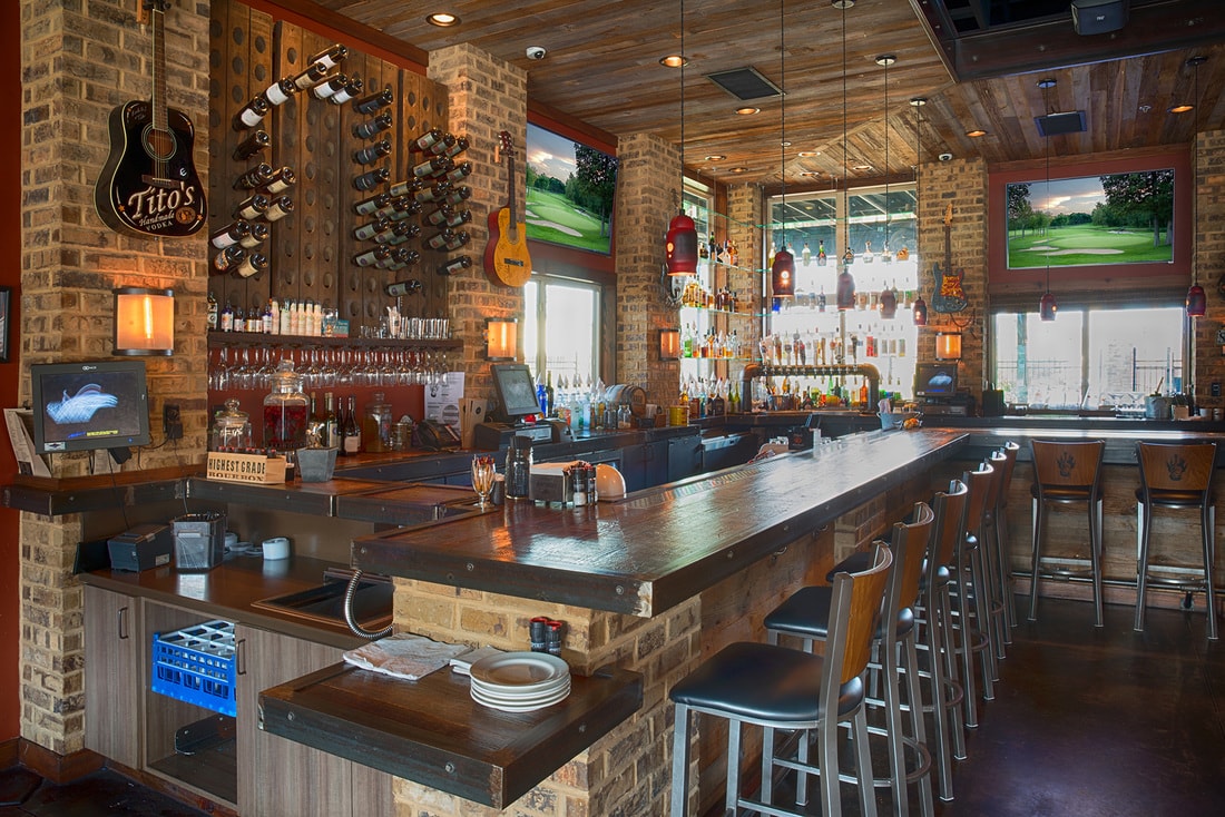 Spirits Food & Friends — bar interior
